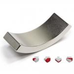 Industrial Magnetic Materials Customized Size Arc Magnets for Motor Applications for sale