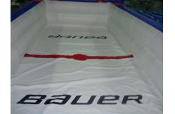 China White Colour Kids Inflatable Pool with Back Walls supplier