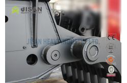 China Hydraulic Stone Square Rotating Demolition Grapple , Excavator Sorting Grab supplier