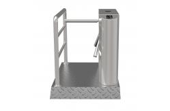 China RFID Reader Automatic Tripod Tunrstile Aluminum Base Plate Pedestrian Access Control supplier