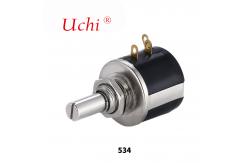 China 534 Multi-turn Wire Wound Precision Potentiometer 10KΩ 2W supplier