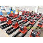 5 Ton Bolt Adjustment Tank Turning Rolls Stands With Pu Wheel for sale