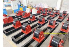 China Conventional Bolt Adjustment Tank Turning Rolls 5t Pipe Welding Rotator supplier