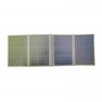 High Polymer 4 Fold Mono Solar Panel Lightweight 36W with USB QC3.0 Type-C PD Output for sale