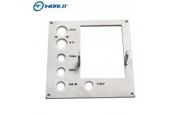 China OEM Presicion Panel CNC Machining Services Parts Silver Plate Custom Bending Accessories supplier