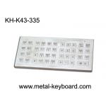 IP65 Rated Desktop Metallic Ruggedized keyboard metal with 43 Super Size Keys for sale