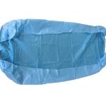 Clinic Disposable Surgical Drapes Blue Bed Covers With Elastic Fitted Bed Sheets for sale