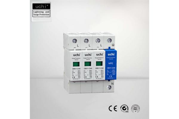 AC 320V Mov Surge Arrester , Class 2 Plug In Power Surge Protector