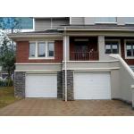 Remote Control Sectional Overhead Garage Door Galvanized Steel