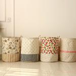 Promotional Round Foldable Laundry Basket Collapsible 1-3L