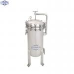 Industrial Stainless Steel Bag Filter Housing for Water Filtration Equipment for sale