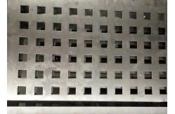 China Square Hole Perforated Steel Plate Galvanized Sheet For Architectural supplier