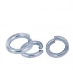 DIN127 Metric Blue-White Zinc Spring Lock Washers With Square Ends for sale