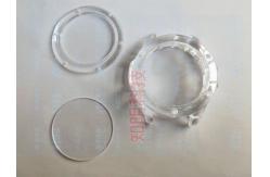 China Customized Sapphire Glass Window Transparent White Polished Surface High Purity supplier