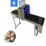 Date Code Egg Marking Equipment With 90 -120 Eggs / Min Printing Speed for sale