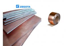 China Good Surface Roughness Copper Clad Laminate Sheet For Power / Cable Industry supplier