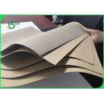 Durable B Flute Brown Corrugated Paper Sheets & Pads 125gsm + 100gsm for sale
