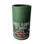 Recyclable Cardboard Cylinder Containers 4C Offset Printing for sale