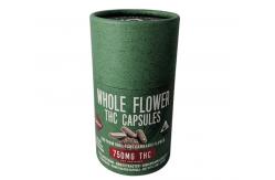 China Recyclable Cardboard Cylinder Containers 4C Offset Printing supplier