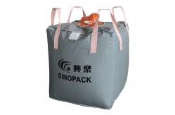 China Flexible Intermediate Bulk Containers FIBC big bag 1 tonne with four floop supplier