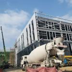 Modular Steel Structure Building Prefabricated With Cutting Processing Service for sale