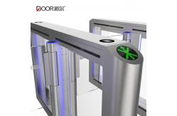 China TCP IP Bi Directional Speed Gate Turnstile 1100mm Channel supplier