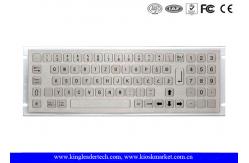 China NEMA4 79 Keys Industrial Mini Keyboard With Flush Keys And Numeric Keypad supplier