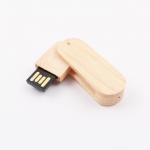 Twist Shaped Maple Wooden Flash Drive Fast Reading 64GB 128GB 256GB 1TB for sale
