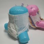 Dry Surface Breathable Soft Hydrophilic Baby Diaper Pants Leak Guard