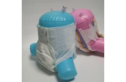 China Dry Surface Breathable Soft Hydrophilic Baby Diaper Pants Leak Guard supplier