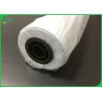 80G White Engineering Paper Rolls 150 Feet Length For Printing