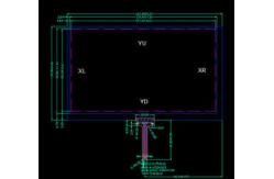 China Custom Size Capacitive/ Resistive Touch Screen Panel Various Glass Thickness Acceptable supplier