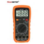 China Auto Power Off Handheld Digital Multimeter , Diode Automatic Tester With Continiuty for sale