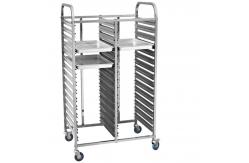China                  Rk Bakeware China-Flat Pack Stainless Steel Loading Double Rack              supplier