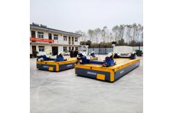 China Battery Radio Remote Control Motorized Transfer Trolley 10 Tons supplier