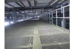 China Industrial Smooth FRP Platform Grating Fibergrate Molded Grating Low Maintenance supplier