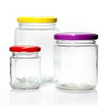 Private Label 8Oz 380Ml 500Ml Clear Sauce Chilli Glass Jar With Metal Lid