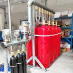 0.3MPa Storage Pressure 120L FM 200 Clean Agent Fire Suppression System for sale