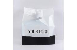 China Polythene Loop Handle Plastic Bags Biodegradable For Garment supplier
