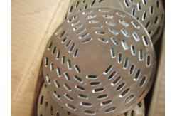 China Round / Rectangular Anti Split Plates , Construction Mateial Nail Plates For Timber supplier