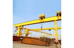 China L Shaped Legs Single Girder Gantry Crane 20 T With Winch Mine supplier