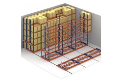 China Upright Frame Beam Pallet Racking Rivet Shelving In Industrial Factories supplier
