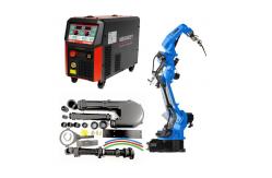 China 6 Axis Mig Welding Robot Arm GBS6-C2080 With Ehave CM350AR Welding Machine supplier