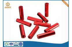China High Precision Red Copper CNC Turning Parts Chrome Plating Surface supplier