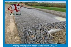 China Hexagonal Wire Mesh Gabion Wall Fence Galfan Gabion Basket 60*80 80*100 supplier