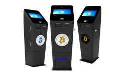 China Hunghui Cash In Cash Out Crypto ATM Machine Black Bitcoin Teller Machine supplier