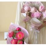 Mother's Day Cotton Ribbon Flower Bouquet Strap Cake Box DIY Decorative Ribbon Packaging Material for Hair Accessories for sale
