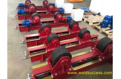 China 40T Pipe Conventional Welding Rotator With Bolt Adjustment With PU supplier