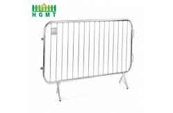China Durable Metal Queue Barriers Interlocking Hooks Or Pins supplier