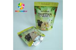 China Food Grade Aluminum Foil Custom Printed Stand Up Pouches With Zipper supplier